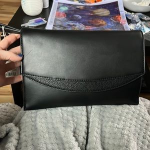 NWT black wristlet